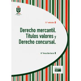 DERECHO MERCANTIL. TTULOS VALORES Y DERECHO CONCURSAL 5 ED.