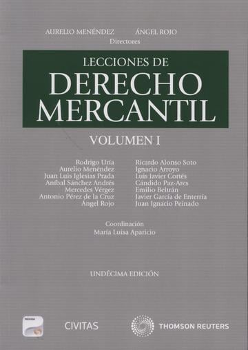 Lecciones de Derecho Mercantil Vol, I 11 Ed. 2013 (Do papel + ebook)