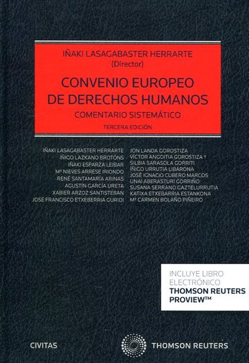 Convenio Europeo de Derechos Humanos 3-ed 2015
