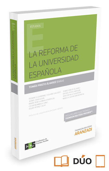 La reforma de la universidad espaola (papel + e-book) 