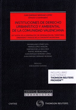 Instituciones del Derecho Urbanstico y Ambiental de la Comunidad Valenciana