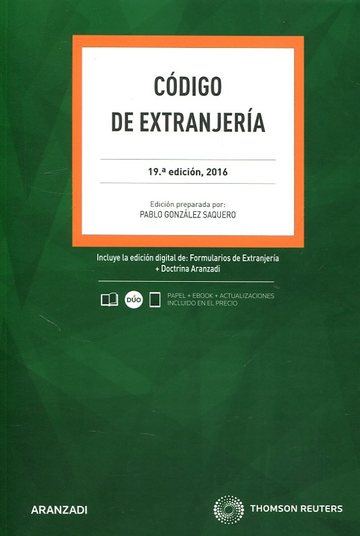 Cdigo de Extranjera 19 Edicin 2016