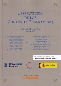 Observatorio de los contratos pblicos 2015