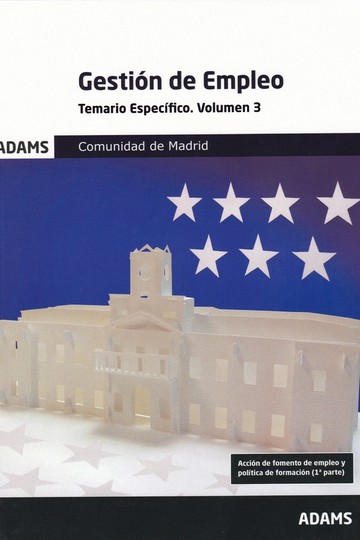 Temario especfico 3 Gestin de Empleo de la Comunidad de Madrid