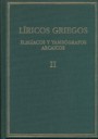 Lricos Griegos II Elegacos y Yambgrafos Arcaicos