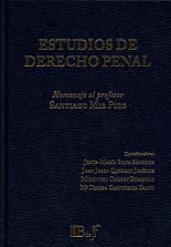 Estudios de Derecho Penal. Homenaje al profesor Santiago Mir Puig