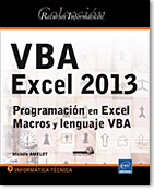 VBA Excel 2013 Programacin en Excel: Macros y lenguaje VBA