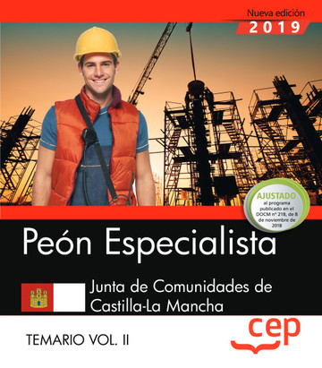Pen Especialista. Junta de Comunidades de Castilla La Mancha. Temario Vol. II