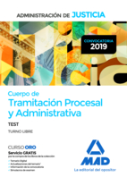 Cuerpo de tramitacin procesal y administrativa  de la administracin de justicia test turno libre 2019