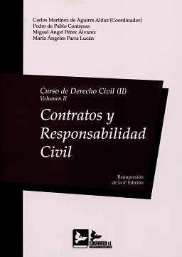 Curso de Derecho Civil II. Volumen II. Contratos y Responsabilidad Civil