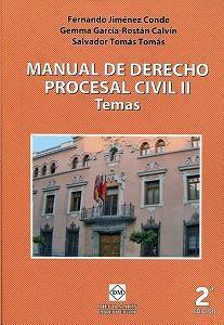 Manual de Derecho Procesal Civil II Temas