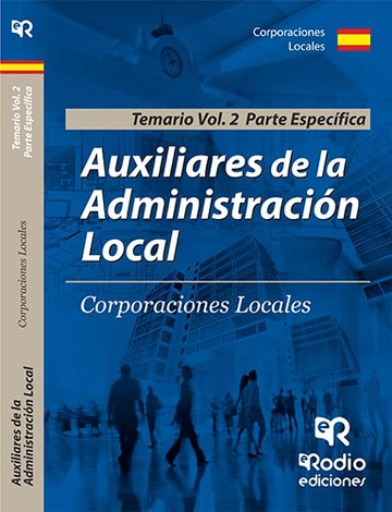 Auxiliares de la Administracin Local. Volumen 2. Parte Especfica.