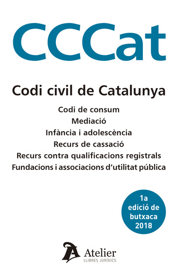 Codi Civil de Catalunya. 1a edici butxaca.