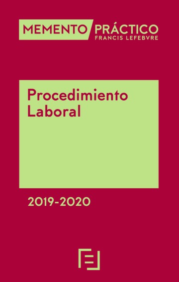 Memento Prctico Procedimiento Laboral 2019-2020