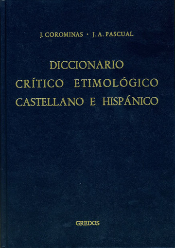 Diccionario crtico etimolgico castellano e hispnico 4