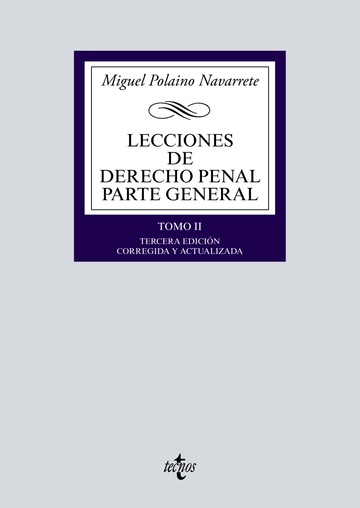 Lecciones de derecho penal parte general tomo ii 3-ed