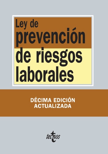 Ley de prevencin de riesgos laborales 10-ed 2018