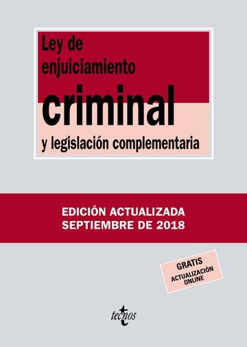 Ley de enjuiciamiento criminal y legislacin complementaria