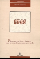 Ry-85. Pliego General De Condiciones Para La Recepcin De Yesos Y Escayolas