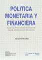 Poltica monetaria y financiera