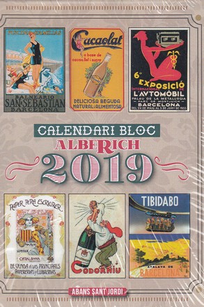 Calendari bloc alberich 2019