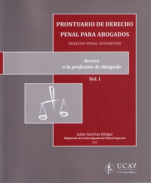 Prontuario de Derecho Penal Para Abogados. Derecho Penal Sustantivo 2 Vol.