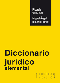 Diccionario jurdico elemental 3 ed.