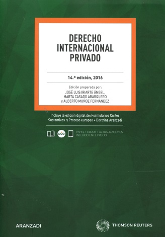Derecho Internacional Privado 14 Edicin 2016
