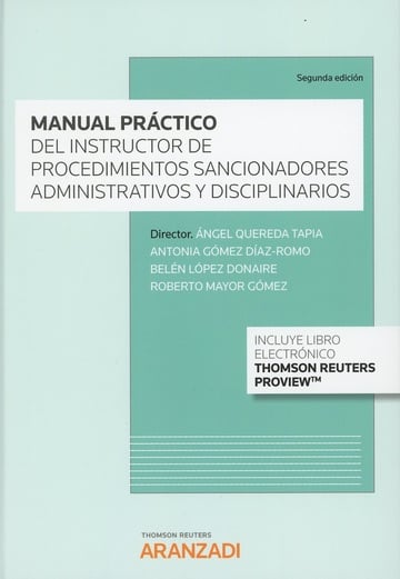 Manual Prctico del Instructor de los Procedimientos Sancionadores Administrativo