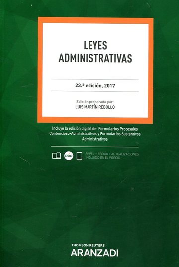 Leyes Administrativas 23 ed 2017