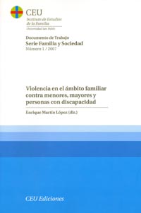Violencia en el mbito familiar contra menores, mayores y personas con discapacidad