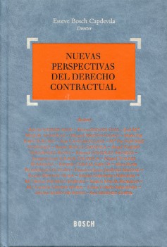 Nuevas perspectivas del Derecho Contractual