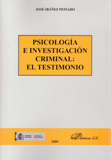Psicologa e investigacin criminal: el testimonio