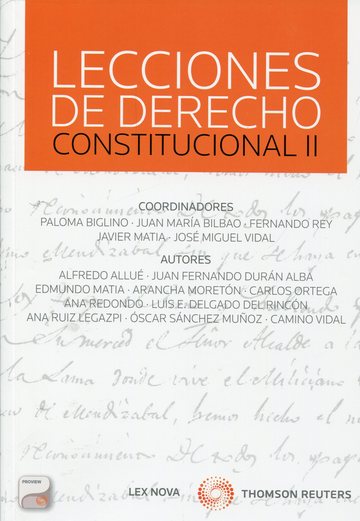 Lecciones de Derecho Constitucional II (Formato Do).