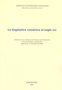 La Lingstica romnica al segle XXI