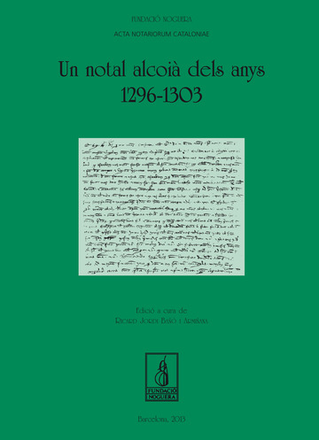 Un notal alcoi dels anys 1296-1303