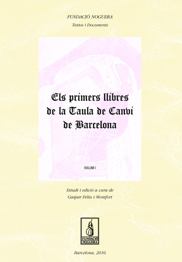 Els primers llibres de la Tuala de Canvi de Barcelona