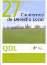 Cuadernos de Derecho local n27 Octubre de 2011