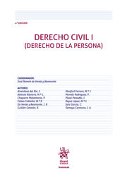 Derecho Civil I (Derecho de la Persona) 4 Edicin