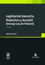 Legislacin bancaria, financiera y burstil (Incluye Ley de Fintech) 3 Edicin